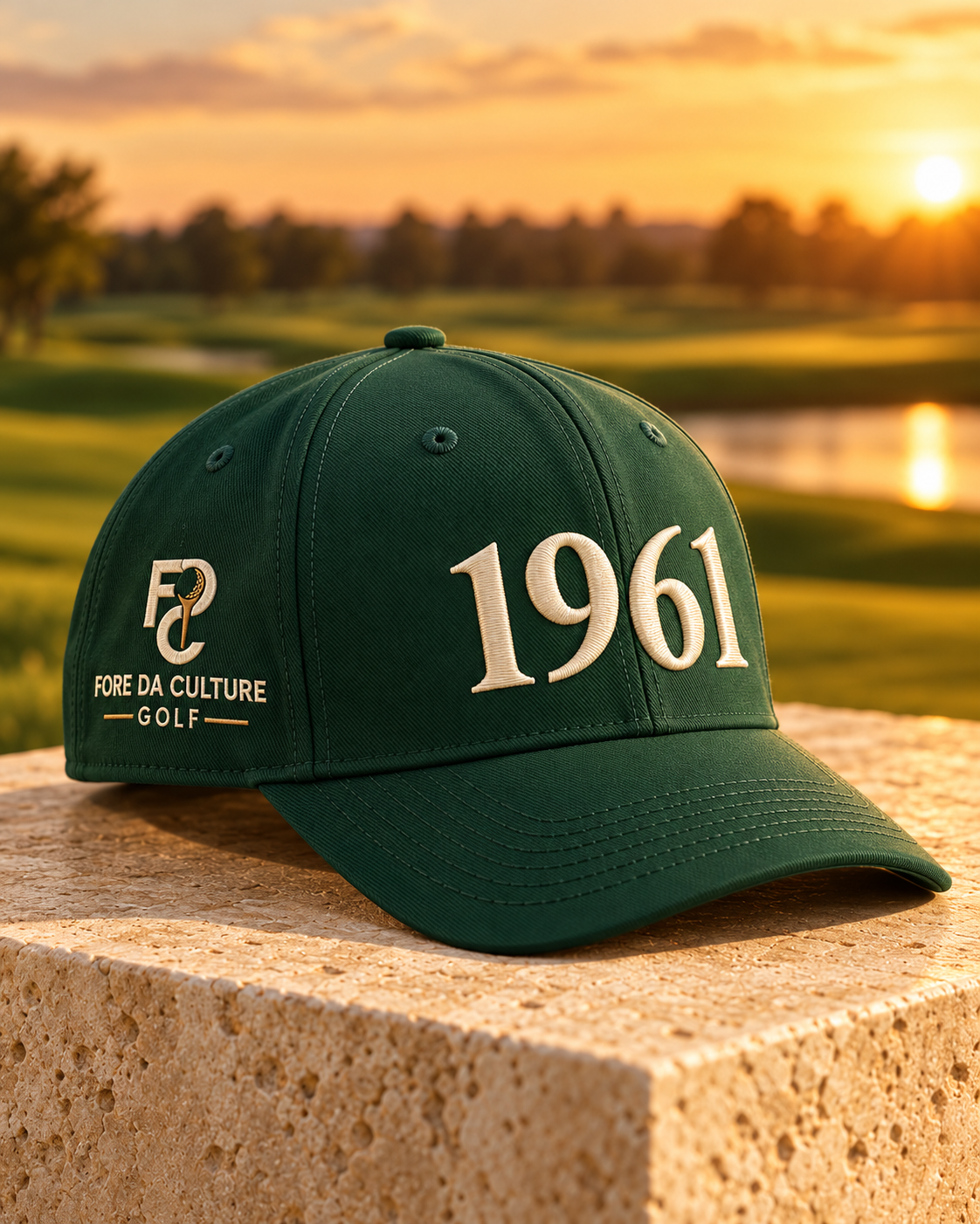 1961 Heritage Hat — Heritage Green
