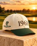 1961 Heritage Hat — Green / Cream